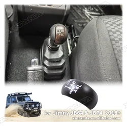 JImny Car 4WD Gear Shift knob Trancefer case Shifter Knob Extension Cover Stickers For Suzuki Jimny JB64 JB74 JC74 2019 2024