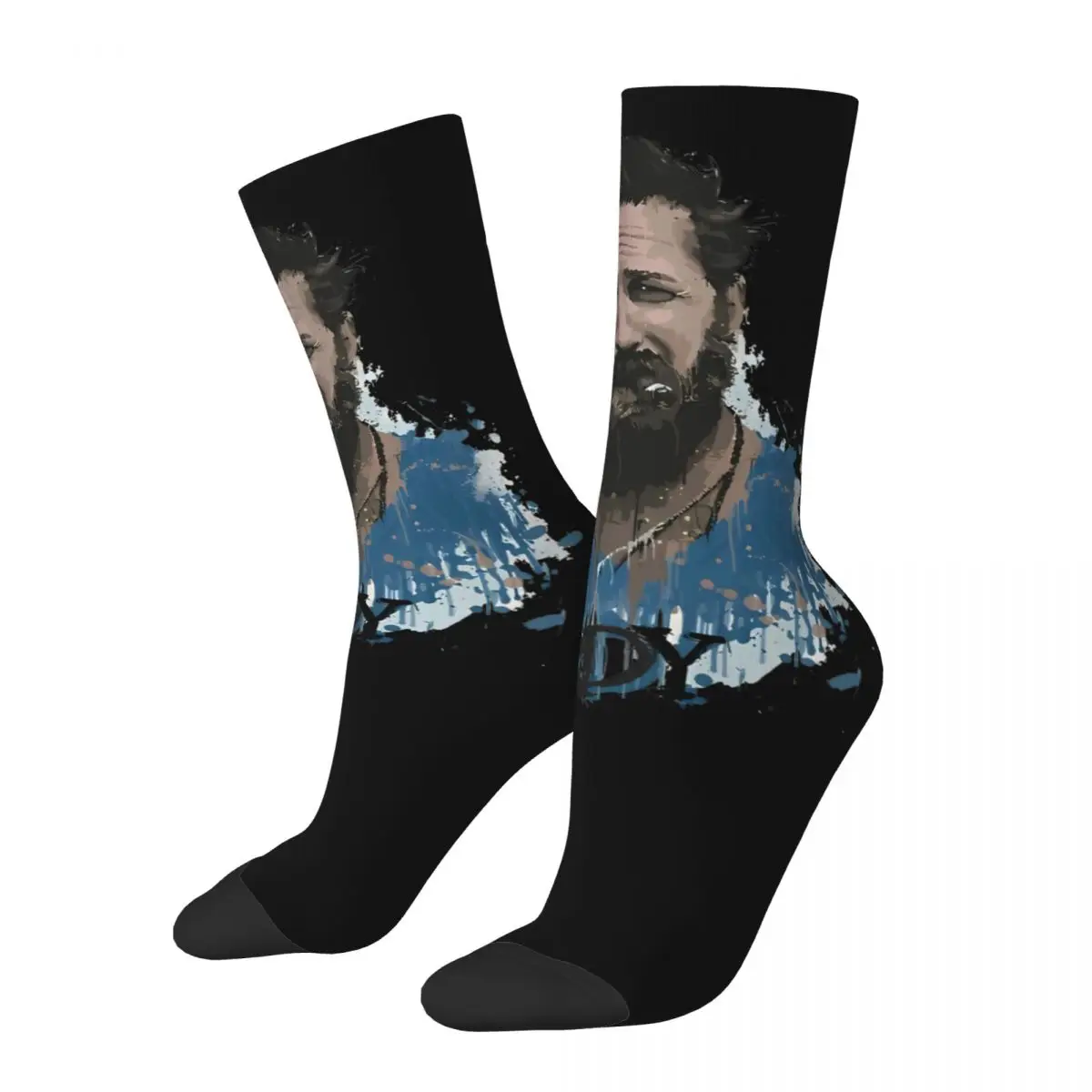 Bud Spencer Und Terence Hill Stockings Design Gothic Socks Winter Non-Slip Socks Men Skateboard Medium Soft Socks