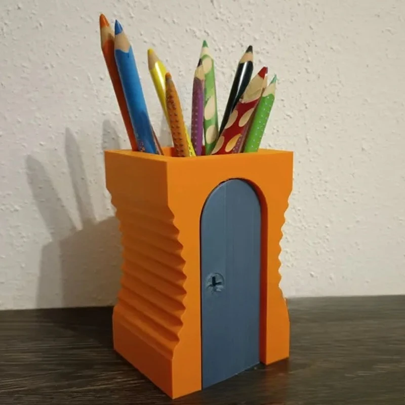 

Новый бестселлер, негабаритная точилка, держатель для карандашей, красивый практичный и новый держатель для карандашей, удобный для хранения