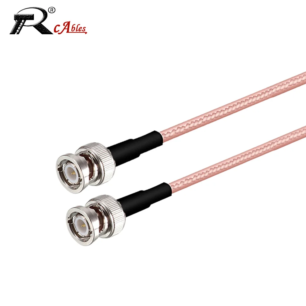 

RG316 Cable BNC Male to BNC Male Plug Connector RF Coaxial 50Ohm Low Loss Jumper Pigtail 3G/4G/5G/LTE Antenna Extension Cable