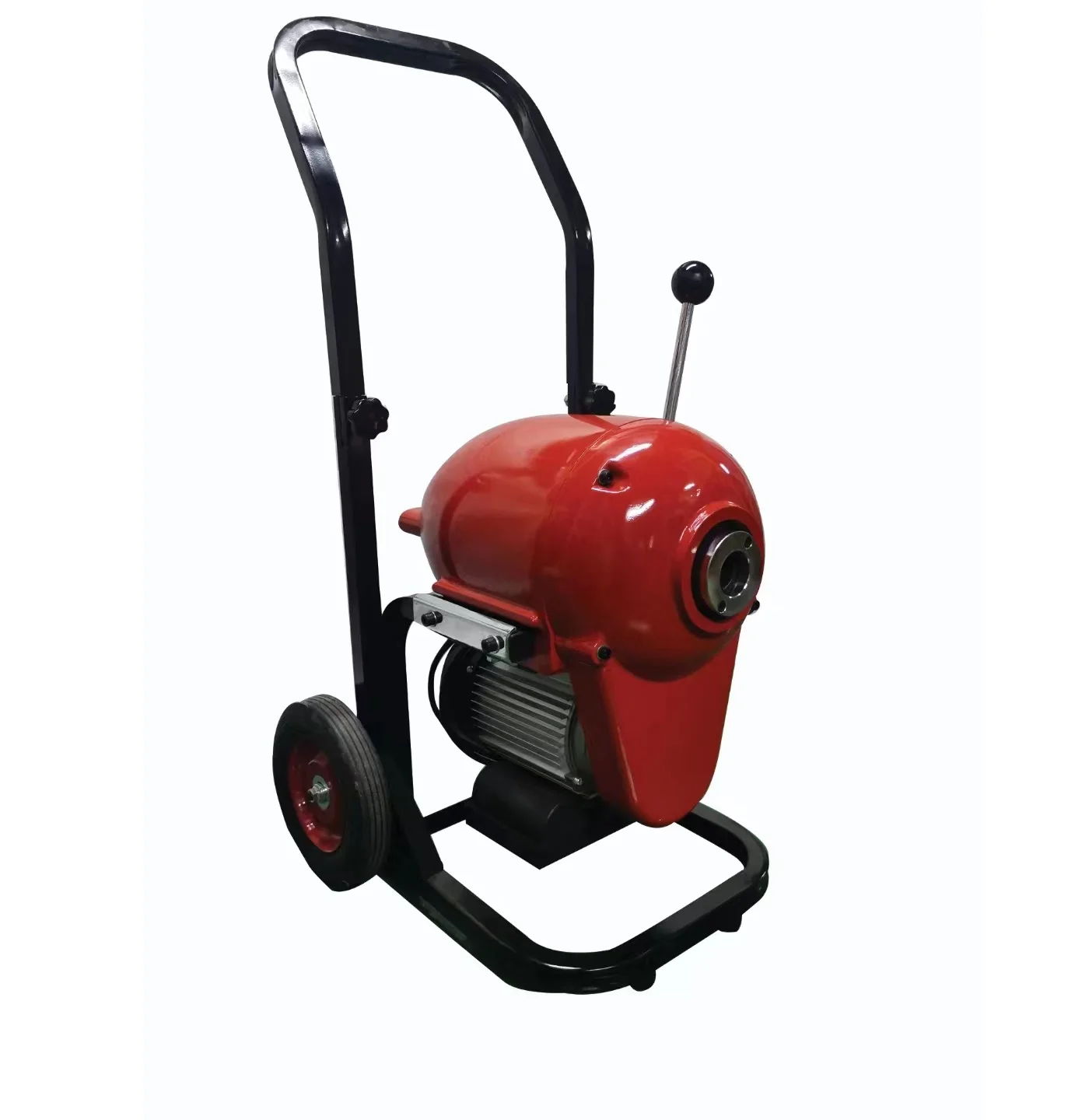 JG-200 Hand-pushing vertical pipe cleaning/drain cleaner machine with spring auger for commercial use