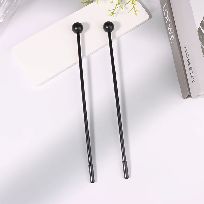 2Pcs 28cm Percussion Drum Sticks Mallets Drumsticks Adults Stick Mallet Rhythm Rubber Kids Stick Mallet Plastic Instrument