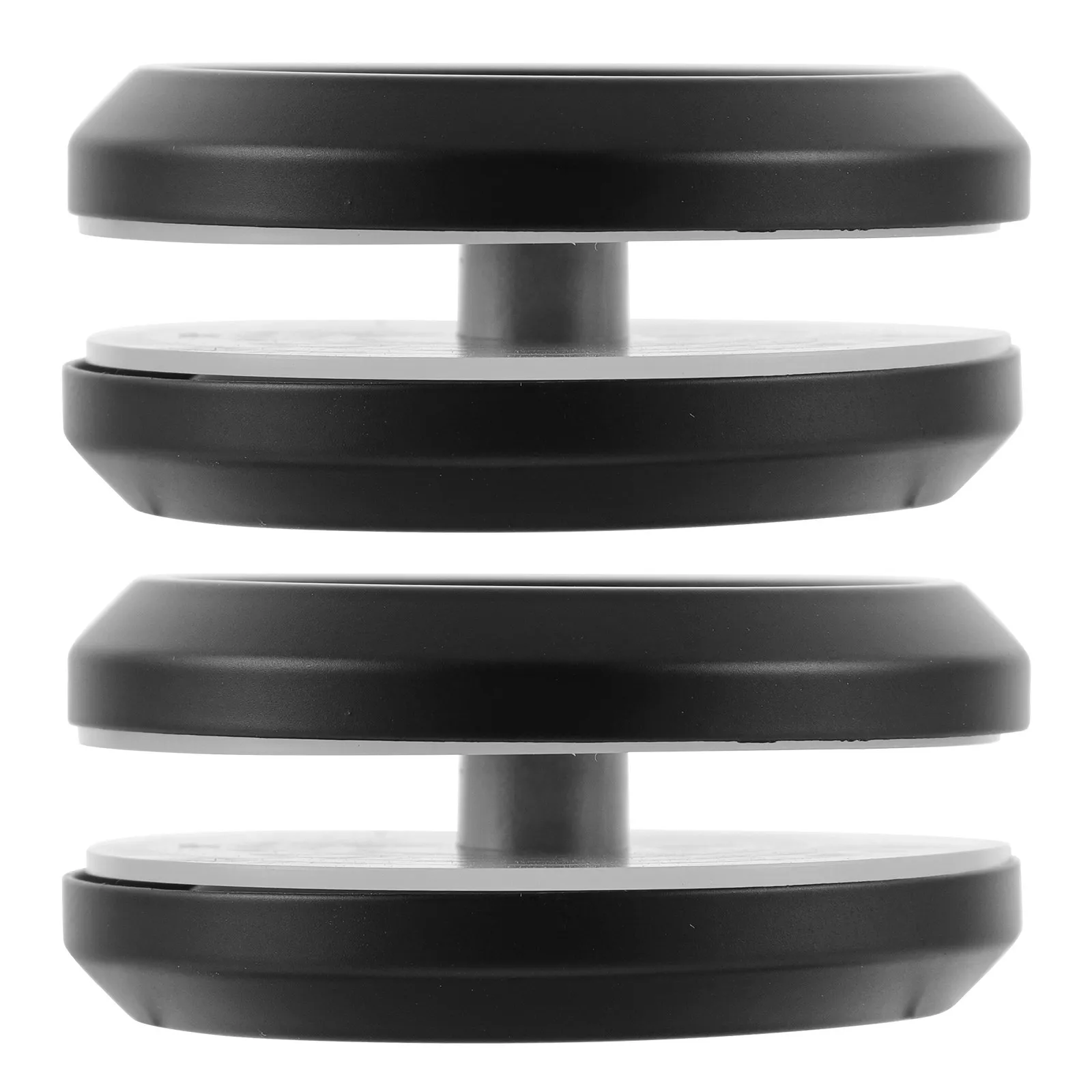 

2Pcs Glass Door Handle Knob Stainless Steel Sliding Door Pull Round Design Rust Free Heat Resistant for Bathroom Interior Use
