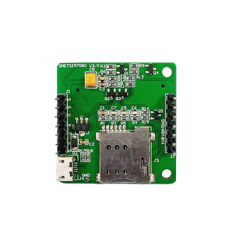 SIMCOM SIM7080G LTE Multi-band CAT-M Module NB-IOT SIM7080G Development Breakout Board Kompatibel Dengan SIM868 With GPS Antenna