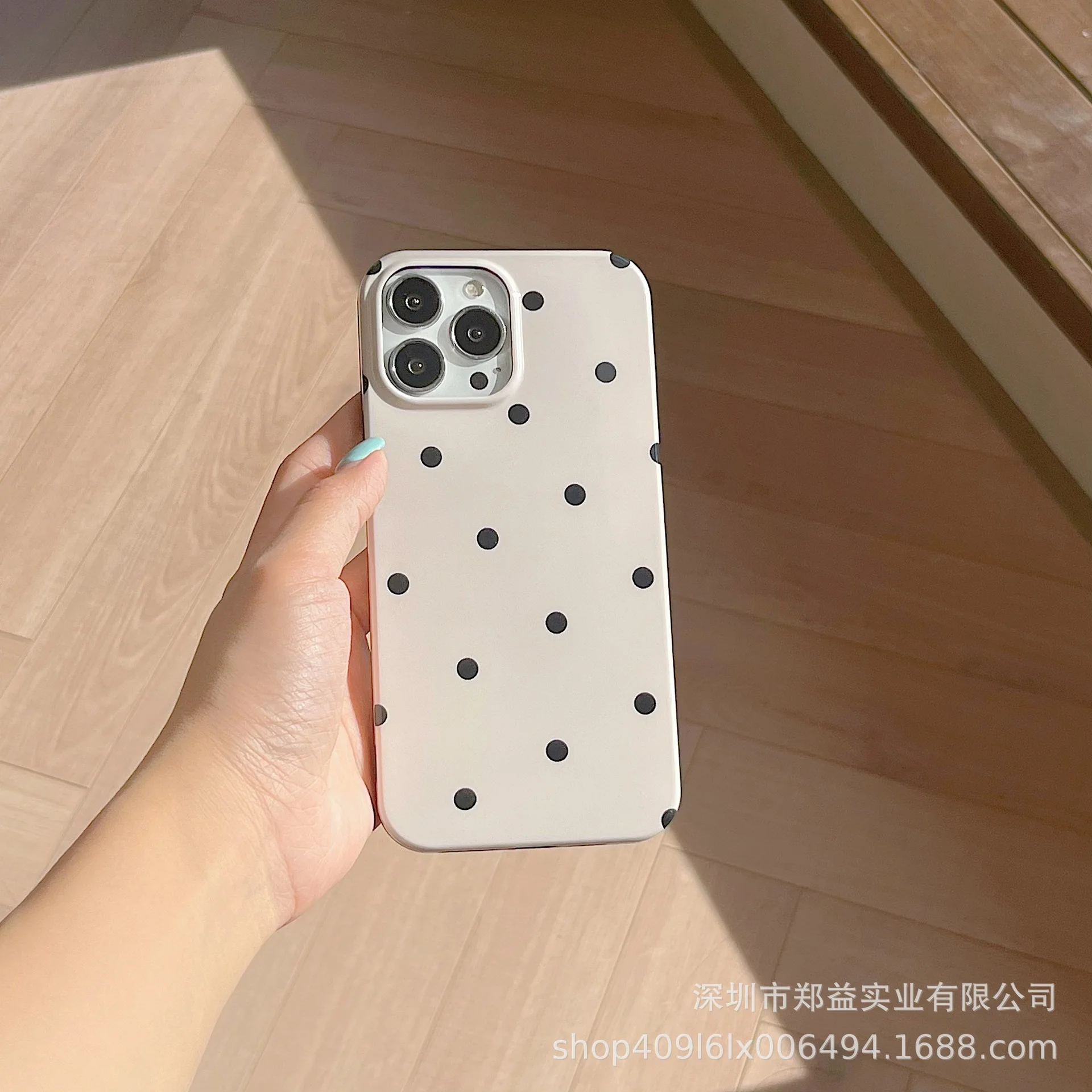 Suitable for iPhone 14 Promax phone case, Apple 13 minimalist wavelet dot anti drop protective case