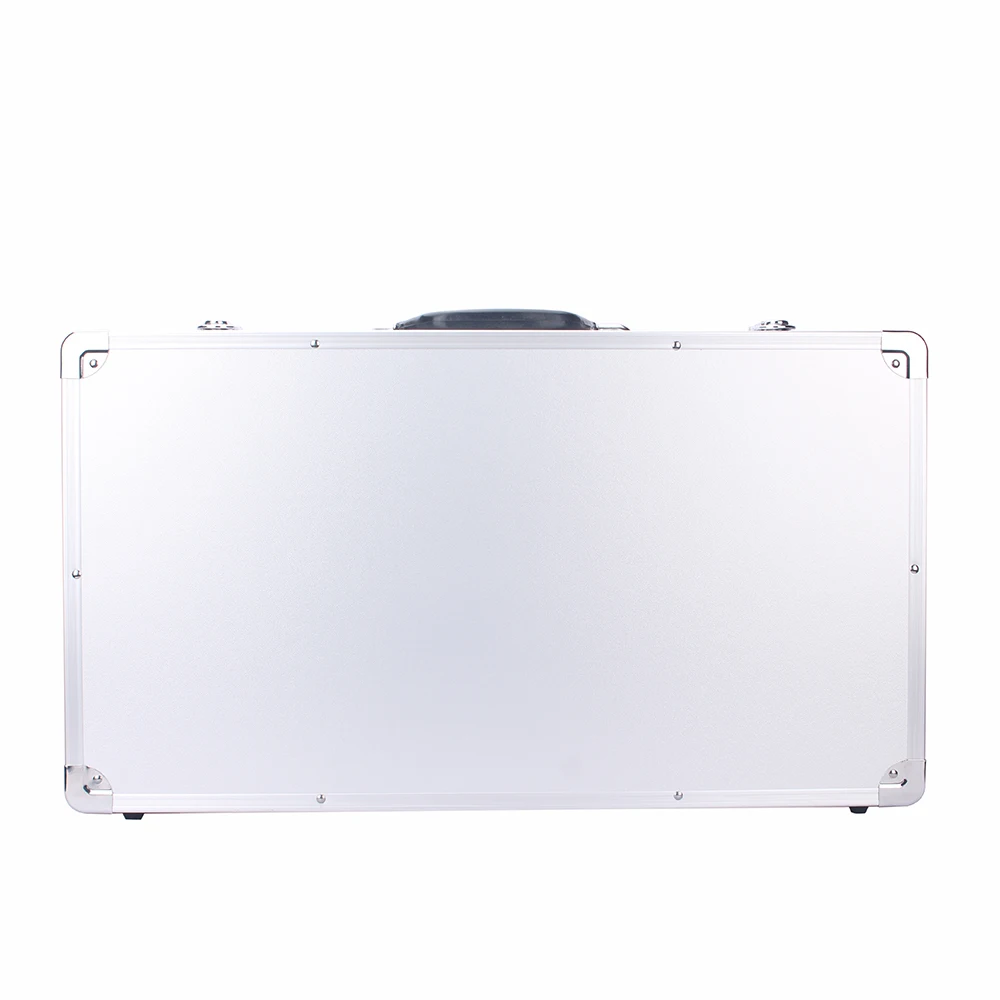 Tool Box Aluminium Equipment Case Protable Toolbox for Mechanic Large Capacity Suitcase Hard Case 58x32x8.5cm Rectangular toolbo