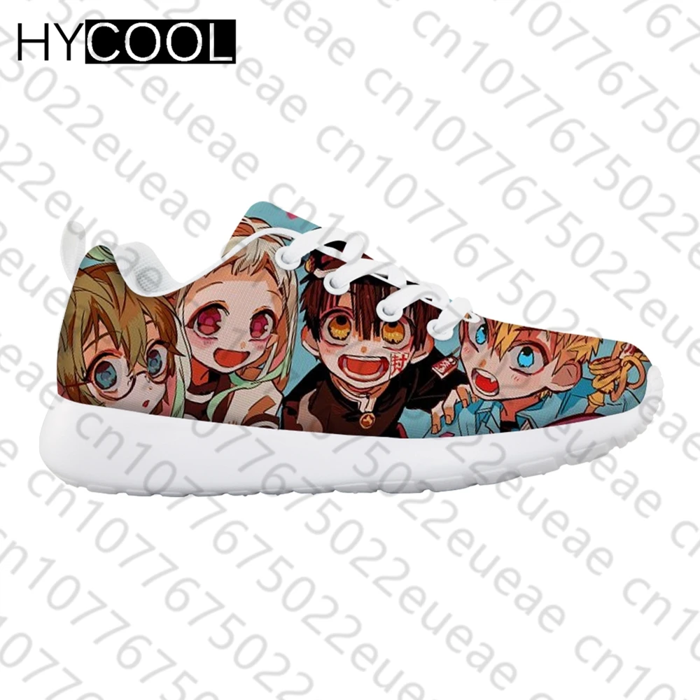 Children Fashion Sports Shoes Jibaku Shounen Hanako-kun Anime Boys Girls Outdoor Running Sneakers Kids Tennis Shoes