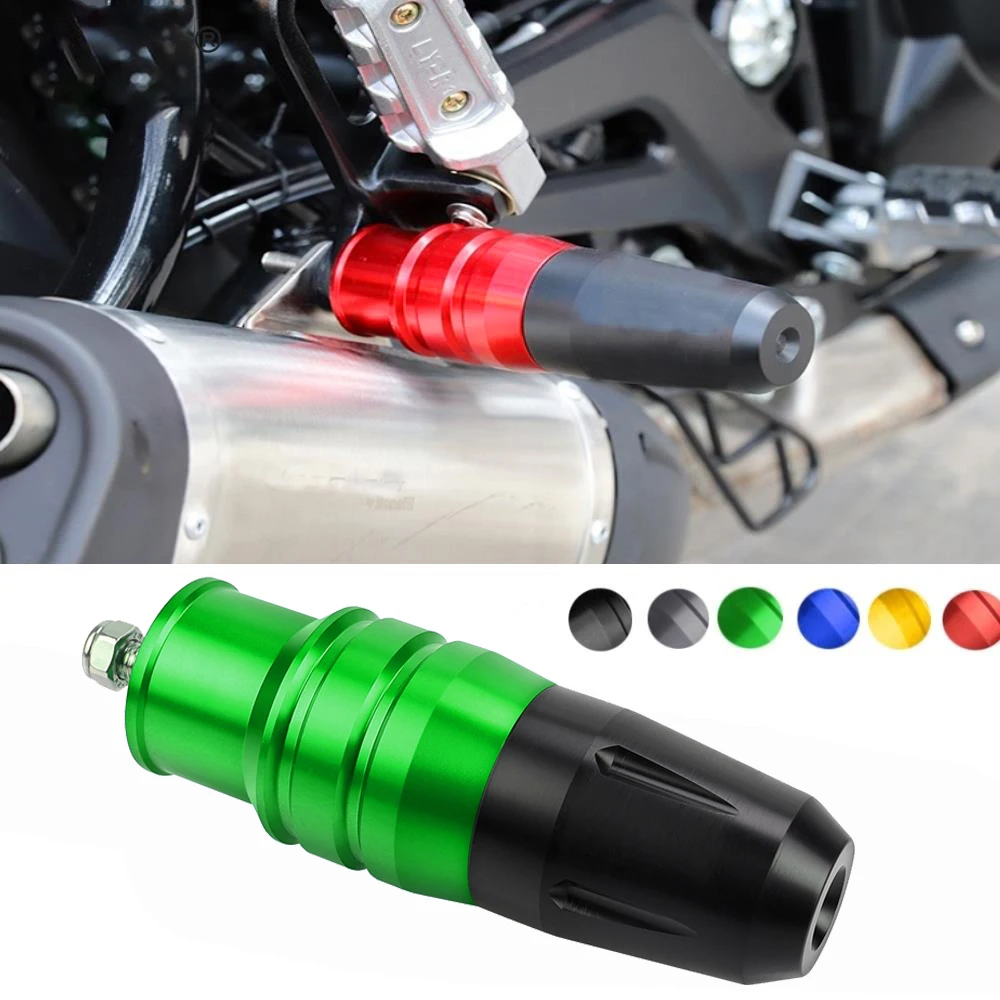 

For KAWASAKI Z650 Z750 Z750R Z750S Z800 Z900 Z900RS NINJA 300 400 650 Motorcycle CNC Crash Pads Exhaust Sliders Crash Protector