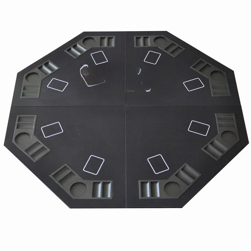 Portable Small Octagonal Desktop Folding Table Texas Table Texas Mahjong Texas Table