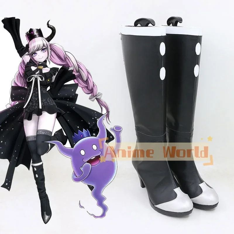 Master Detective Archives Enigma Archives: Rain Code Enigma Girl Shinigami Schoenen Cosplay Laarzen