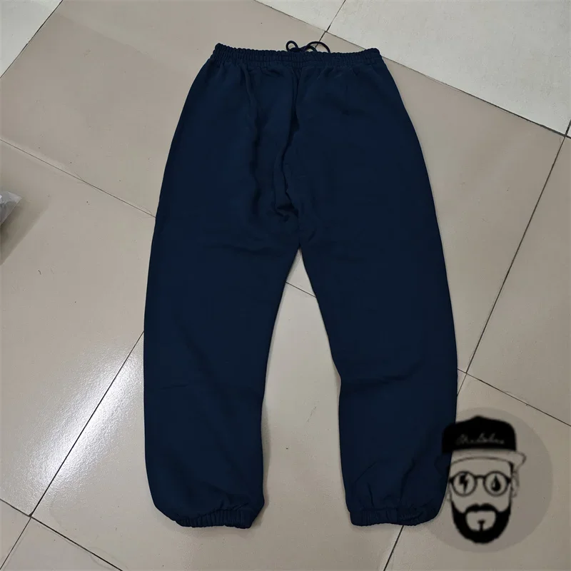 kanye west yeezy sports pants for men and women casual loose and plush streetwear