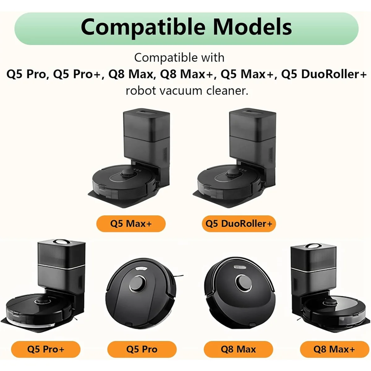 Для Roborock Q5 Pro Q5 Pro+(Plus) Q5 Max+(Plus) Q5 DuoRoller+(Plus) Q8 Max Q8 Max+(Plus) Запчасти для робота-пылесоса — A19G