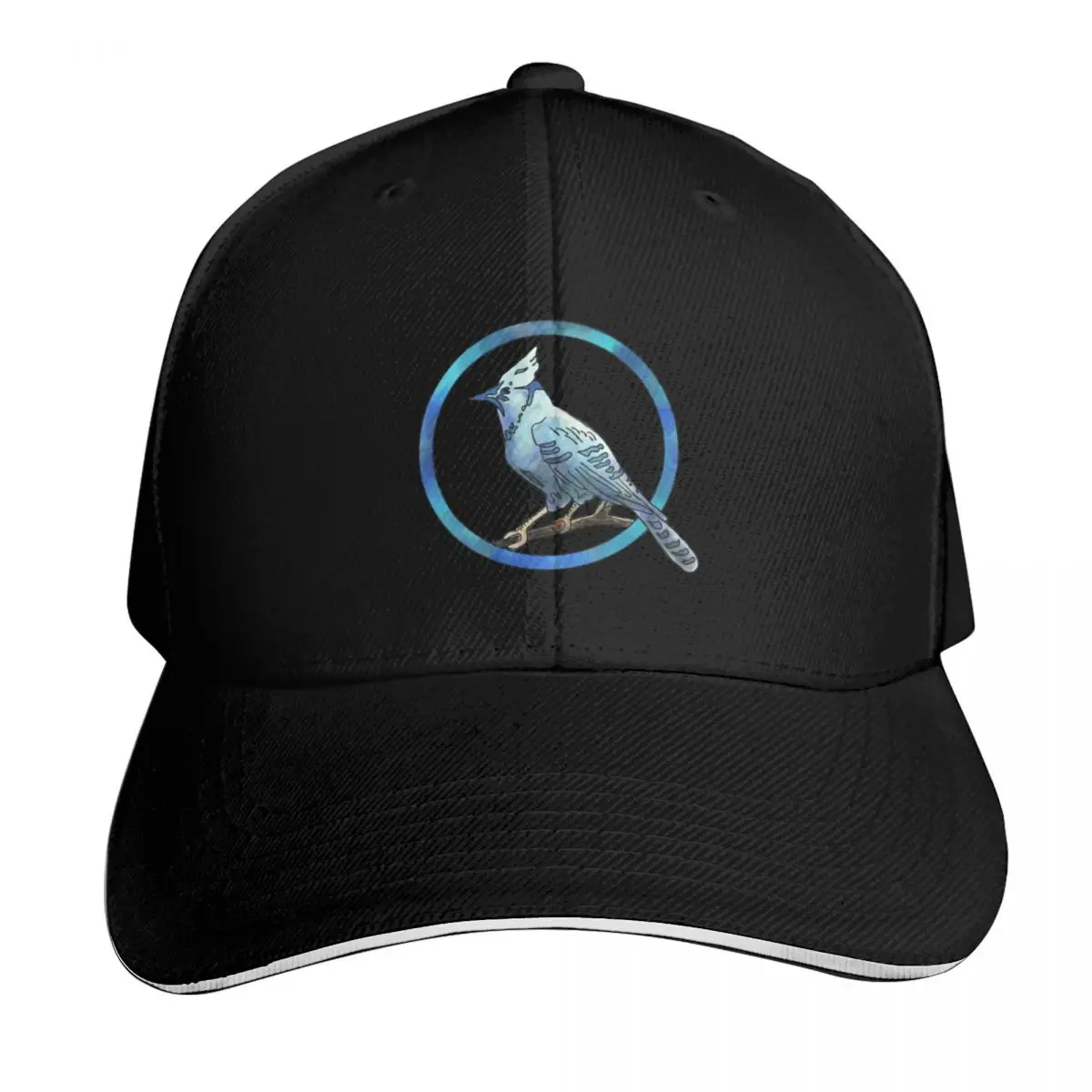 Creighton vintage color logo Baseball Cap Contrast Two Tone Brim Snapback Flat Bill Strapback Dad Hat