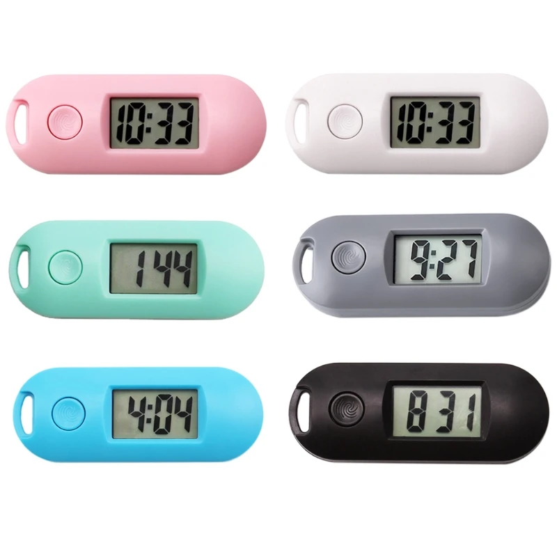 Fashion Electronic Alarm Clock Silent Luminous Mini Portable Clock