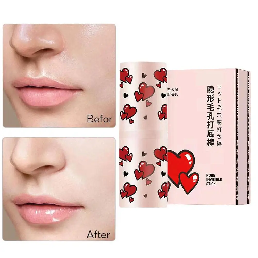 Onzichtbare Porie Gezicht Primer Langdurige Make-Up Primer Stick Foundation Olie Controle Gezicht Matte Primer Koreaanse Cosmetische 2023 Nieuw