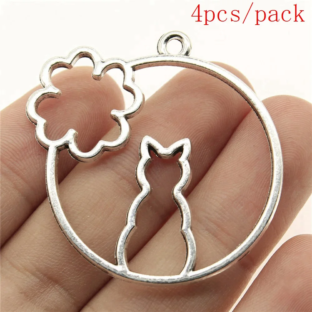 Bulk Charms For Jewelry Making Kit Pendant Diy Jewelry Accessories 3D Enamel Rabbit With Clock Charms