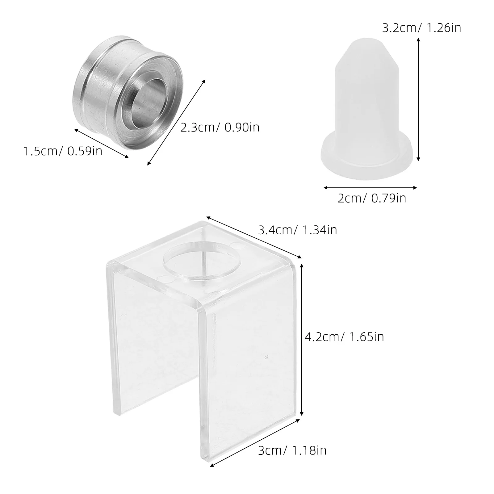 แม่พิมพ์ลิปสติกซิลิโคน 1 ชุด แบบรูเดียว ทนทาน ใช้ซ้ำได้ ง่ายต่อการทำเอง ชุดทำลิปสติกสำหรับหลอดขนาด 12.1 มม.