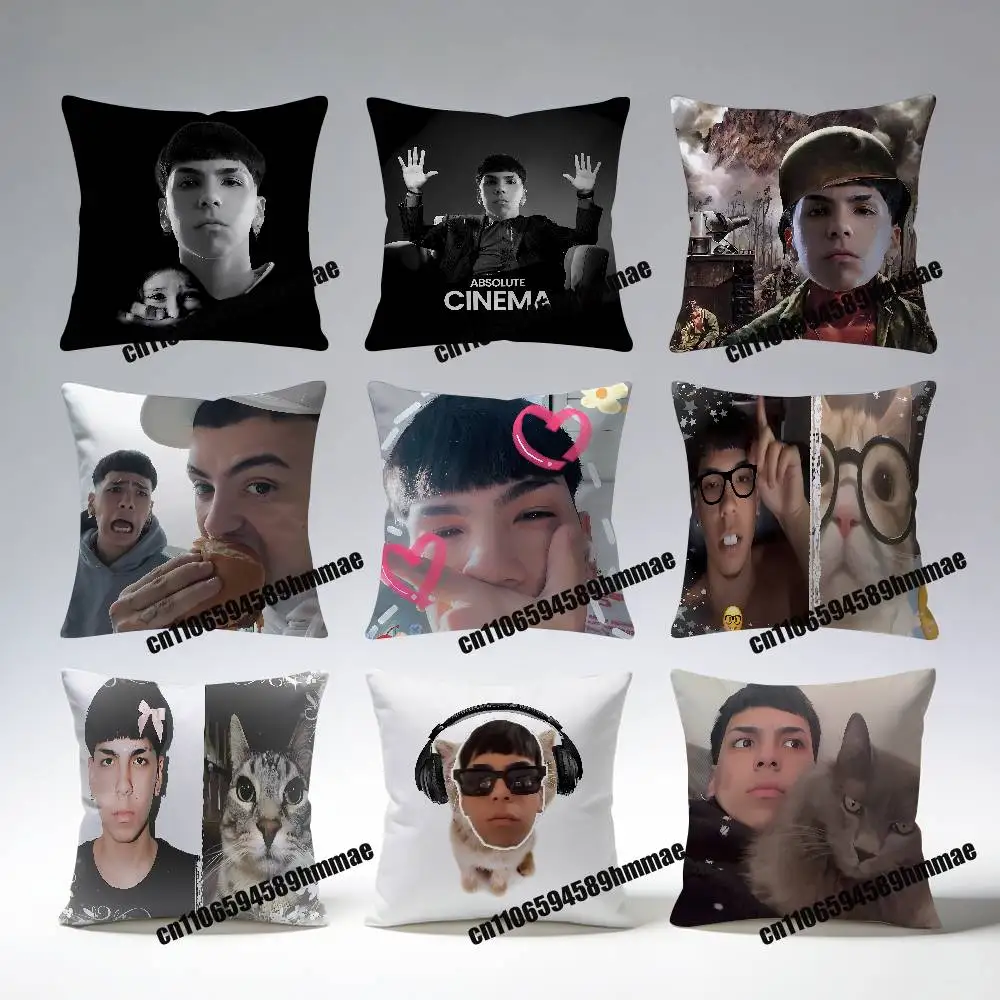 

M-Milo J La Vida Era Mas Corta Throw Pillow Case Sham For 45x45cm 35x35cm Square Bedroom Pillowcase Cushion Cover