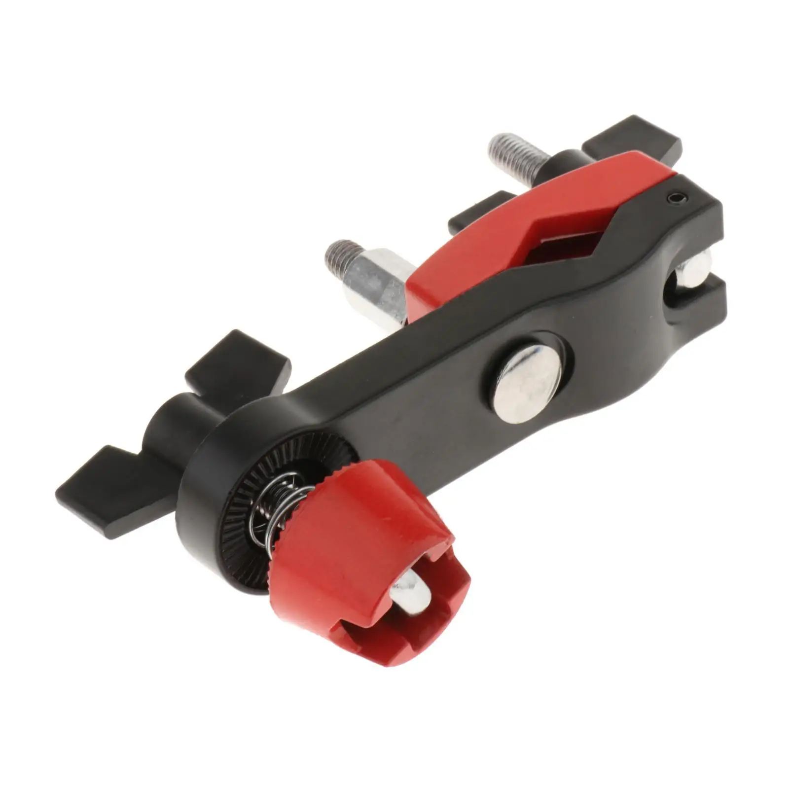 Drum Rack Clamp Metal L Rod Drum Set Clip Connecting Clamp Percussion Bracket for Drums Rack and Cymbal Stacker