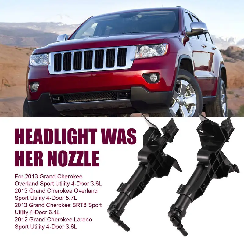 Headlight Washer Nozzle 68078292AA 68078293AA For Jeep Grand Cherokee 2011-2013 Headlight Cleaner