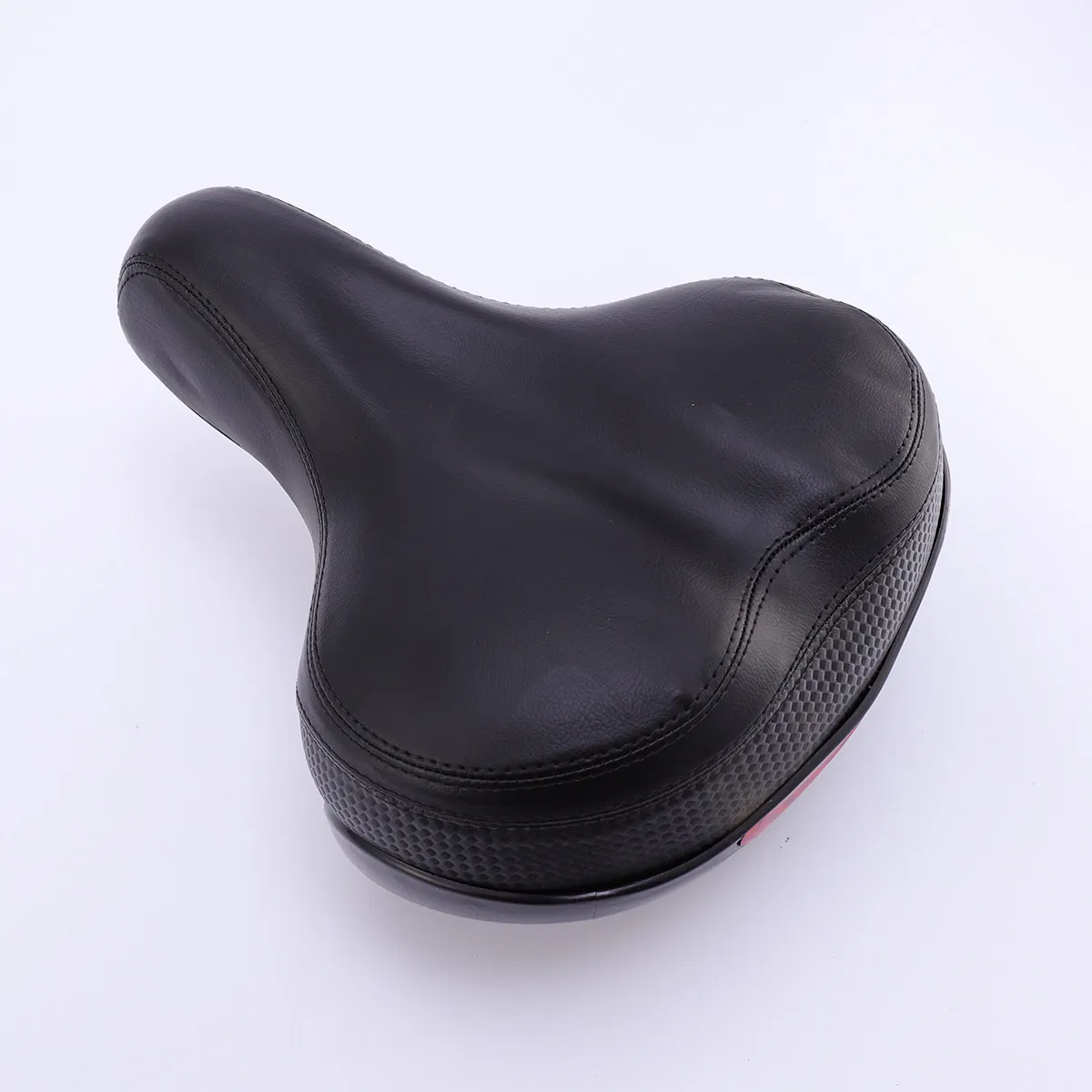 

Universal Premium Bike Saddle with Double Spring Steel Base Wide Rear Ergonomic Pad for Women Men Road Racing Cycling