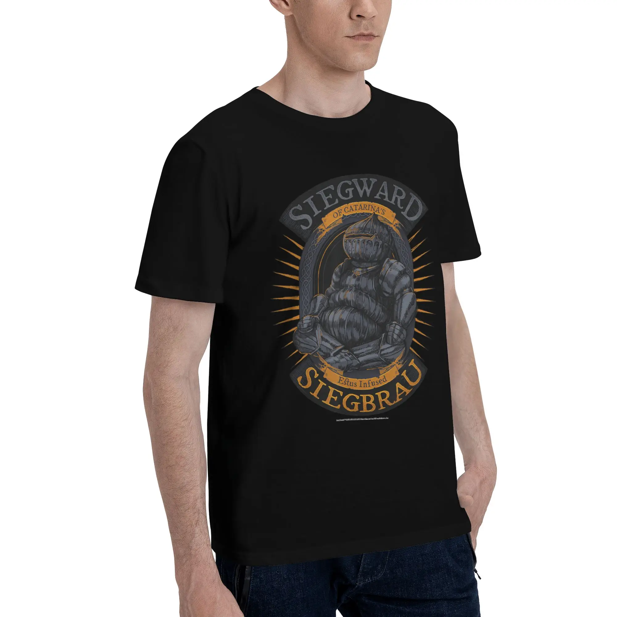 Dark Souls 22 Funny Graphic 100% Cotton T-Shirt Bandai Tees Tops For Men