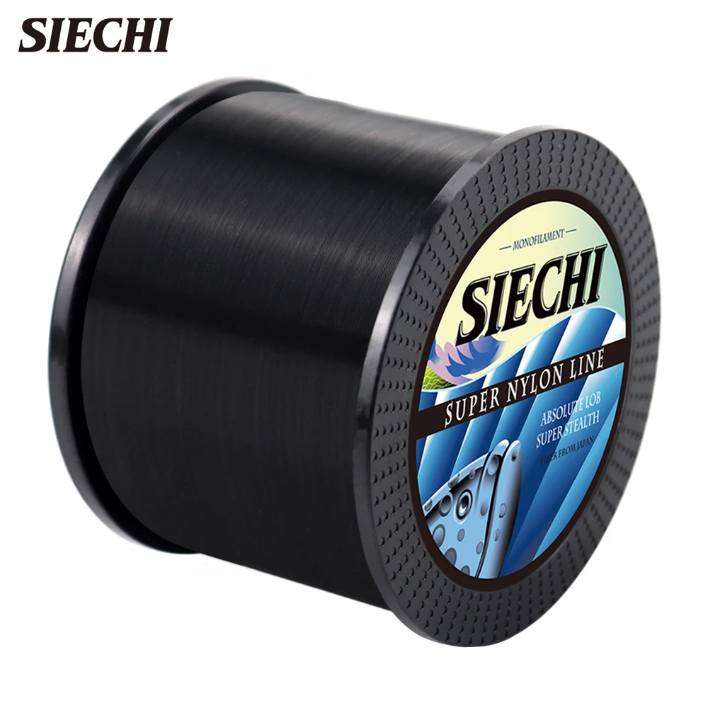 SIECHI Super Strong Nylon Fishing Line 1000M Monofilament Fishing Line Speckle Fluorocarbon Coated Fishing Line For Carp Pesca