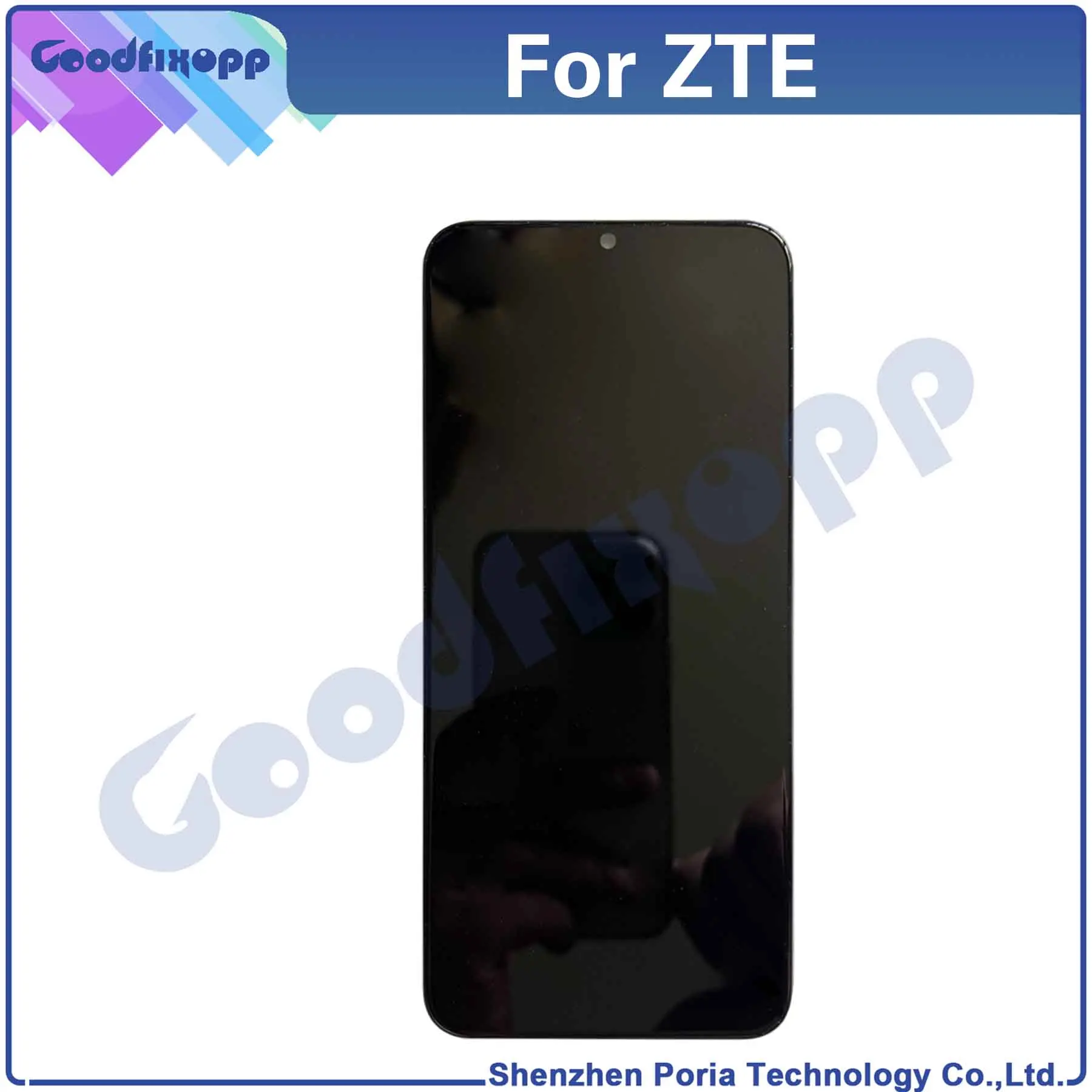 For ZTE Blade V50 Design 4G / Axon 50 Lite / V50 Smart / A73 LCD Display Touch Screen Digitizer Assembly Repair Replacement