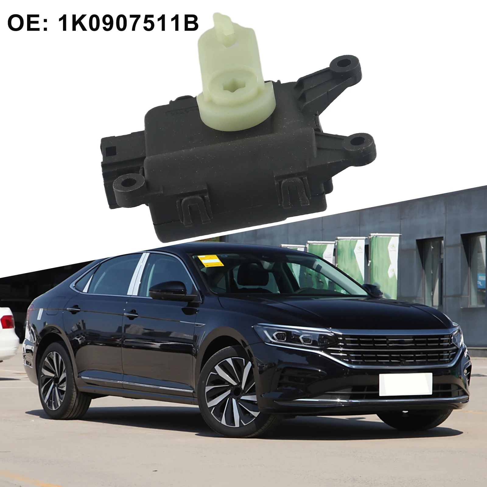 Número OEM 1K0907511B aire acondicionado de coche 1K0907511B Motor de ventilador A/C Motor de ventilador para Skoda fácil de usar sin deformación