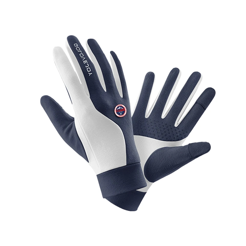 GOBYGO-guantes forrados de esquí para invierno, manoplas cálidas impermeables para ciclismo al aire libre, pantalla táctil, antideslizantes, resistentes al desgaste, para correr y esquiar, Unisex