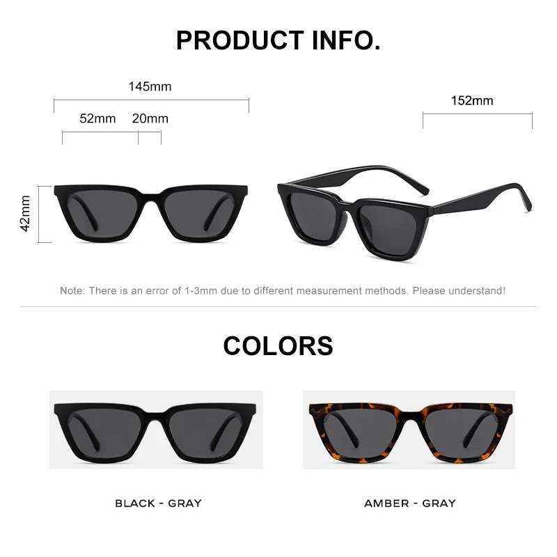 CAPONI Polarized Women Sunglasses Cat Eye Style Vintage Sun Glasses Female Fashion Design Trendy Shades UV400 Protection CP7461