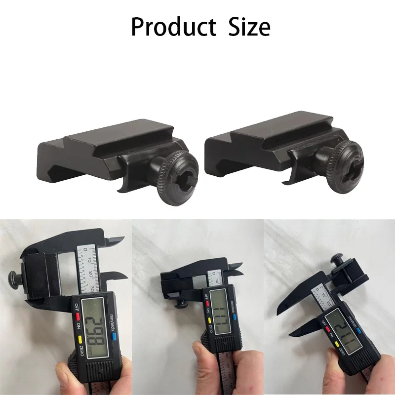 Scope Riser Mount 11mm To 20mm Rail Adapter For Hunting Optics_voghion.com