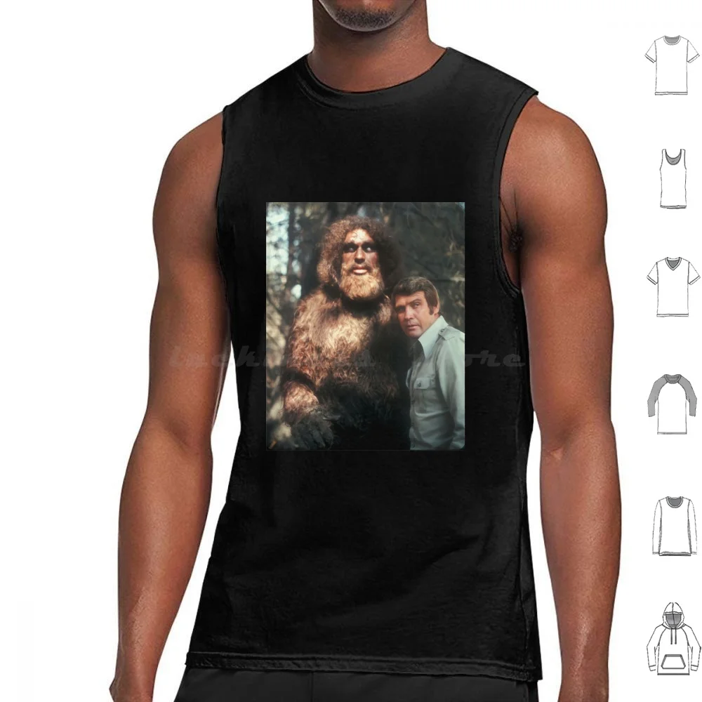 #The #Six #Million #Dollar #Man Lee Majors Andre Tank Tops Print Cotton The Six Million Dollar Man Lee Majors Andre