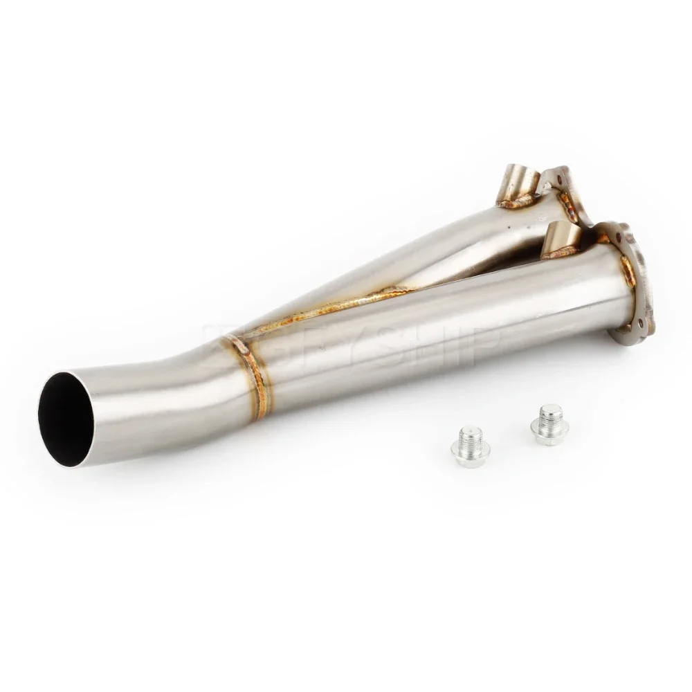 

ZX-10R ZX10 For Kawasaki ZX10R 2006 2007 ZX 10R Ninja D6F D7F Motorcycle Exhaust Muffler Link Pipe Slip-on