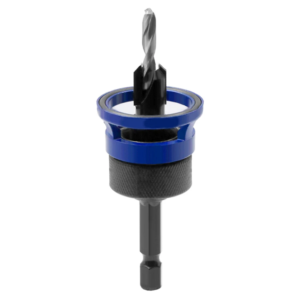 

Core Limiter Countersink Tool Solid Hardened Steel Versatile Use Clean Cutting Conventional Hex Shank Hex Shank Drill Bit Tool