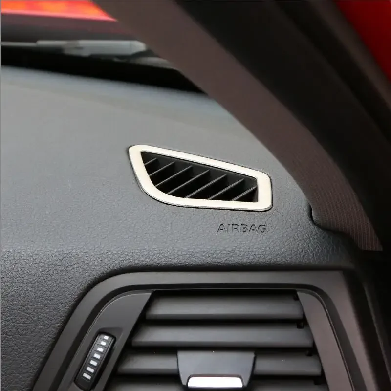 For BMW 3 4 Series F30 F31 F34 F36 Car Styling interior Buttons panel frame Decoration Cover Trim stainless steel Accessories