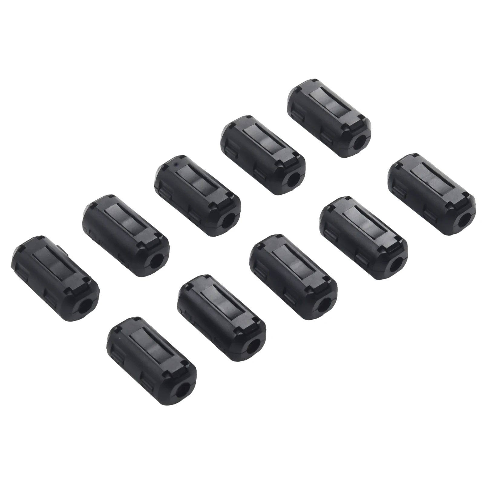 10pc TDK 5mm Ferrite Core Noise Suppressor Filter Ring Cable Clip On Wire RFI EMI For Noise Cancellation On Firewire Audio Cable