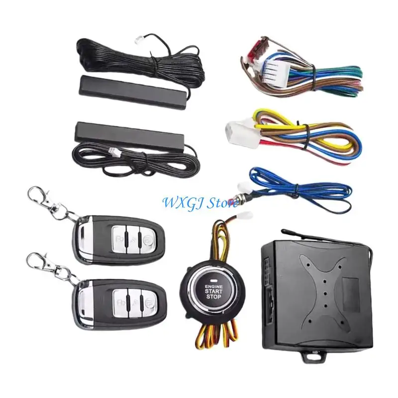 

37JE Touch Ignition Remote Control Device for Keyless Vehicle Access and Security