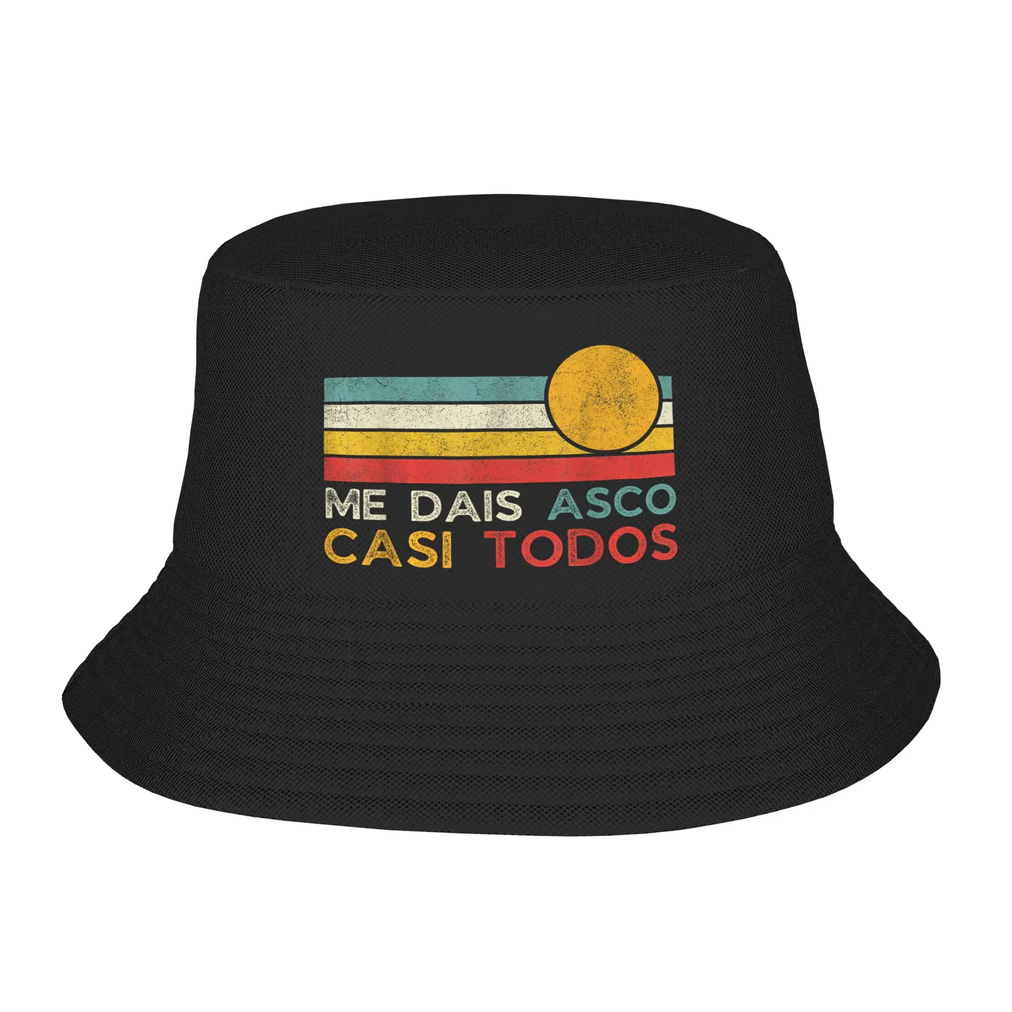 Me Dais Asco Casi Todos Bucket Hat Gifts For Girl Cartoon  Vocation Caps For Outdoor Lightweight