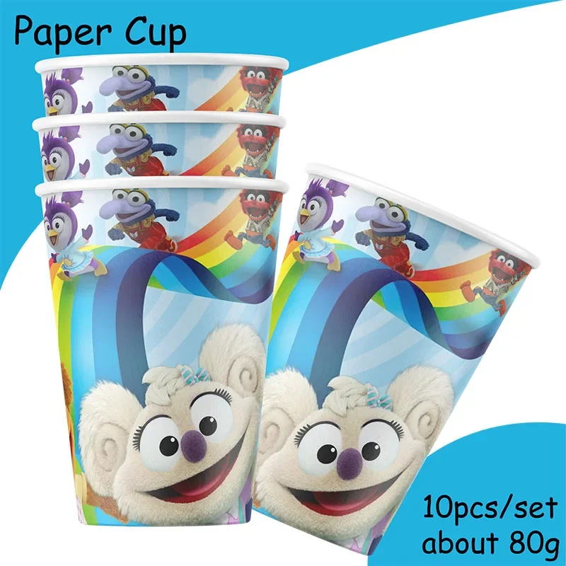 MUPPET BABIES Theme Birthday Party Disposable Tableware Balloons Cute Birthday Party Decorations Party Decoration Baby Shower