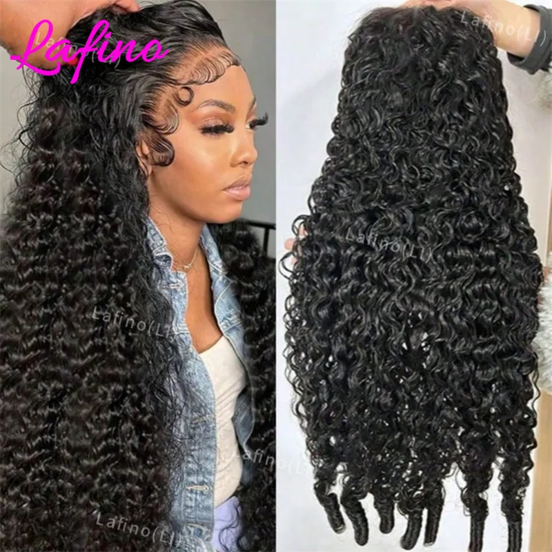 

Парик из натуральных бирманских кудрявых волос с плотностью 250%, 13x4 HD прозрачный кружевной фронтальный парик, предварительно снятый с кожи головы, 30 дюймов