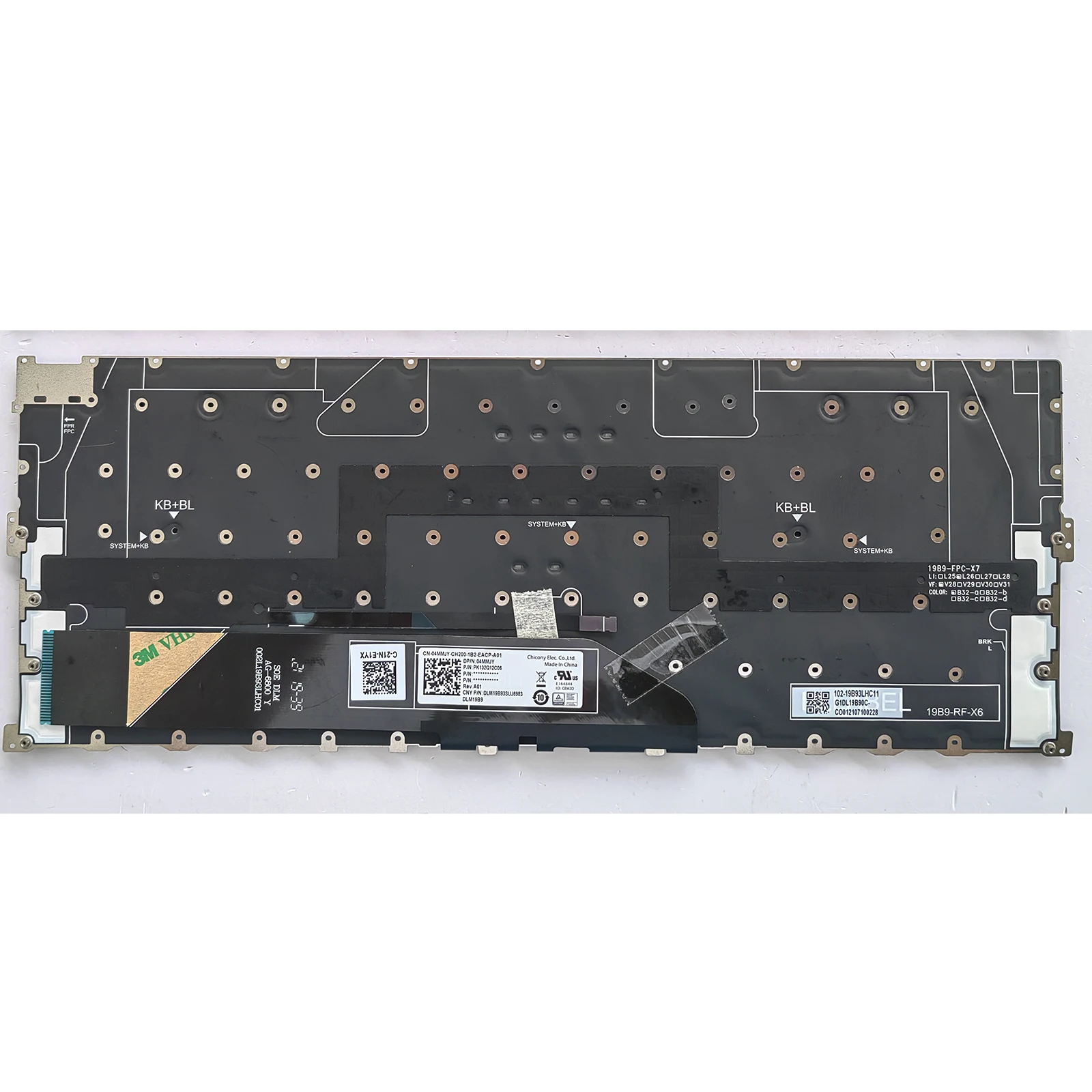 

Русская раскладка клавиатуры для ноутбуков DELL Inspiron 6000D, 9200, 9300S, 6000, 9300