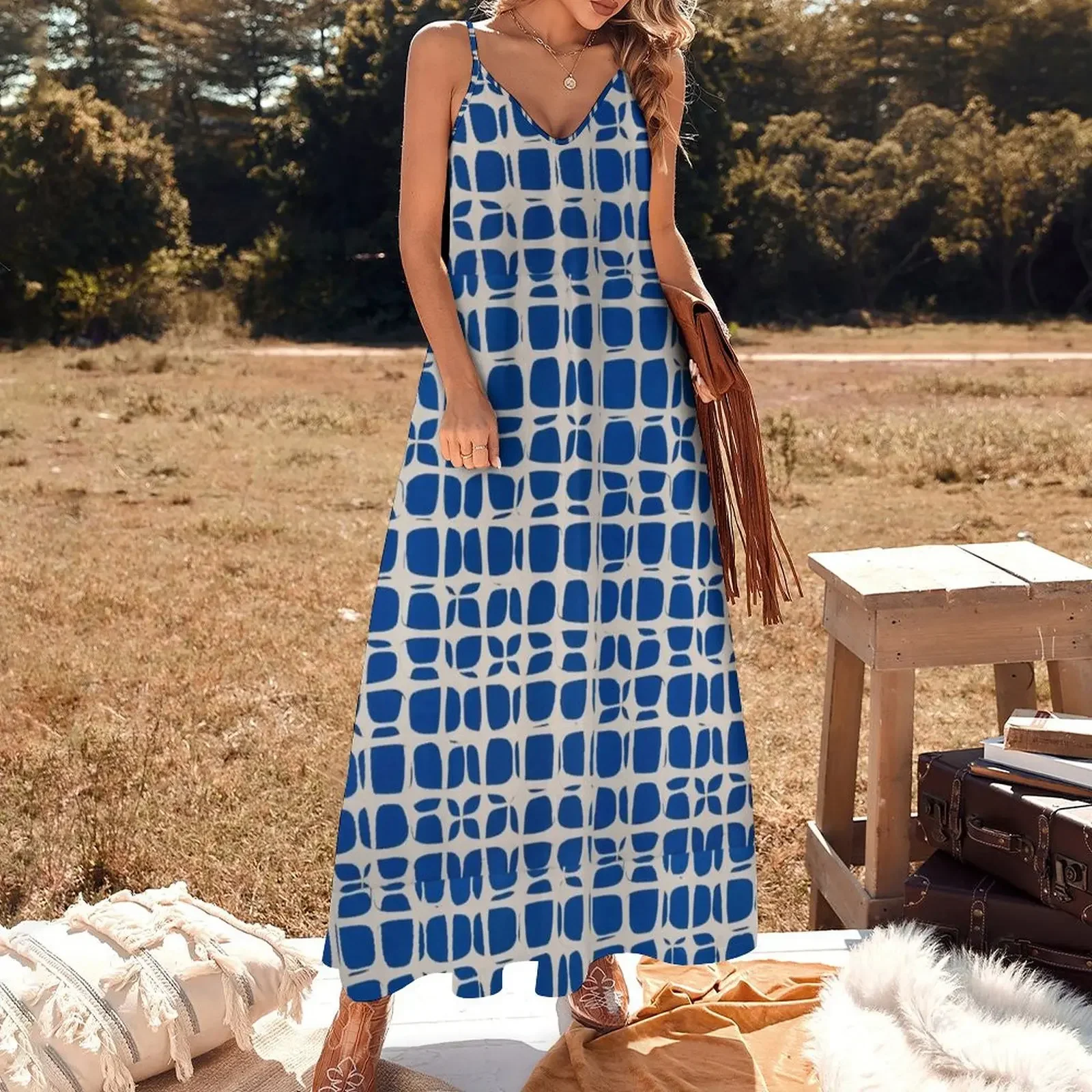 Lapis Sleeveless Dress elegant and pretty women's dresses sexy dress african dresses for woman Dress