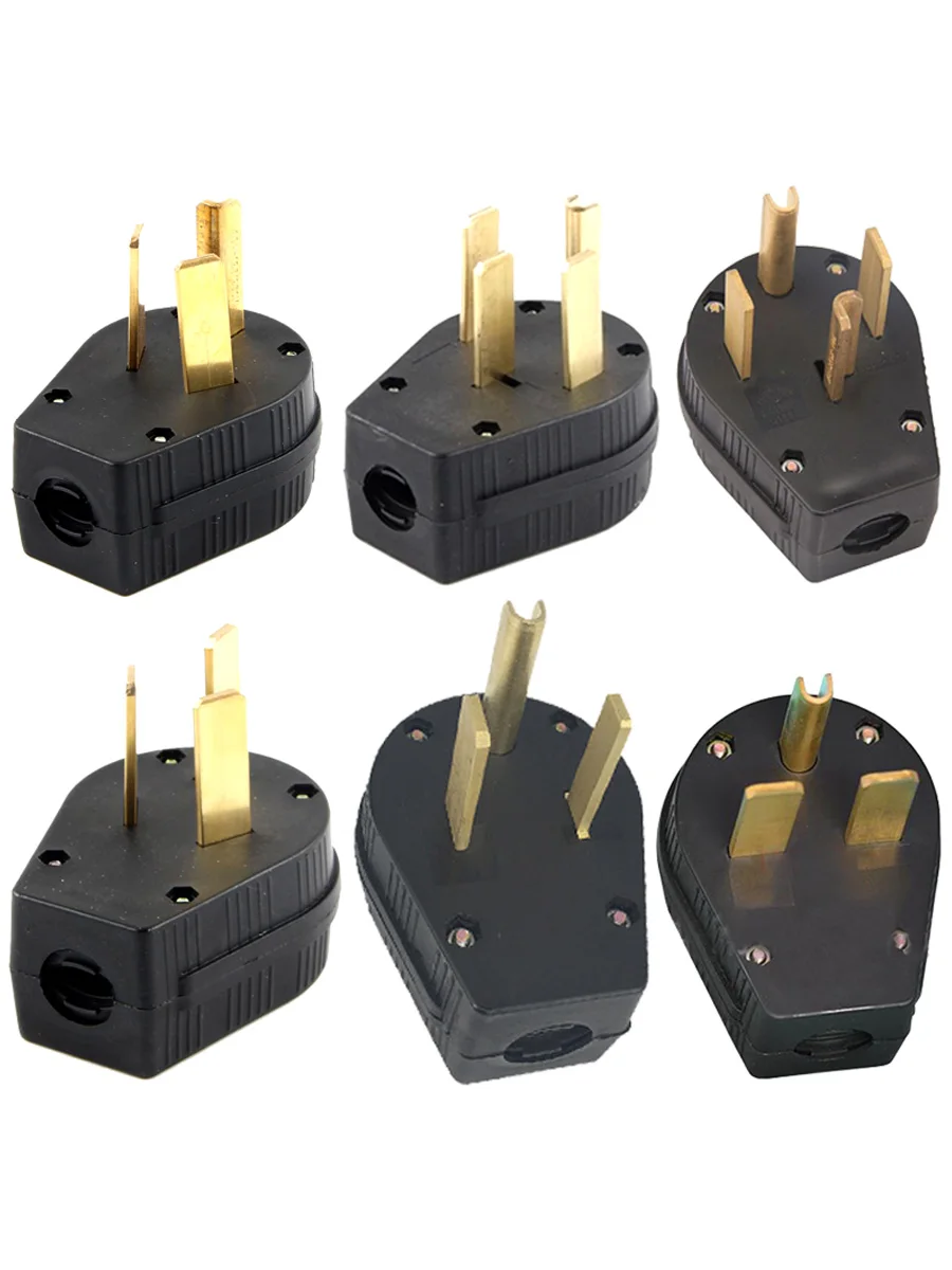 1 szt. 30A 50A UL America Wire Industry Connector NEMA 5-50 6-50 10-50 6-30 14-30 14-50R 14-50P US RV EV Wtyczka Zasilania do Ładowania EV — zdjęcie produktu 7