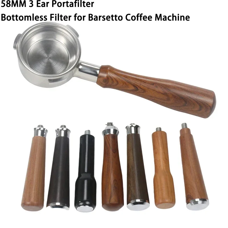 Bottomless Coffee Portafilter, WELHOME, GEMILAI, Nuova, La Marzocco, Breville, Delonghi, Barsetto, 51mm, 54mm, 58mm