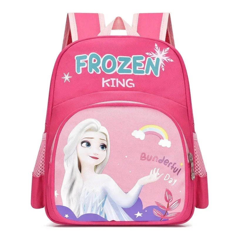 

Disney Mickey Mouse Kids Girls Schoolbag Student Fashion New Backpack Frozen Elsa handbag shoulder bag