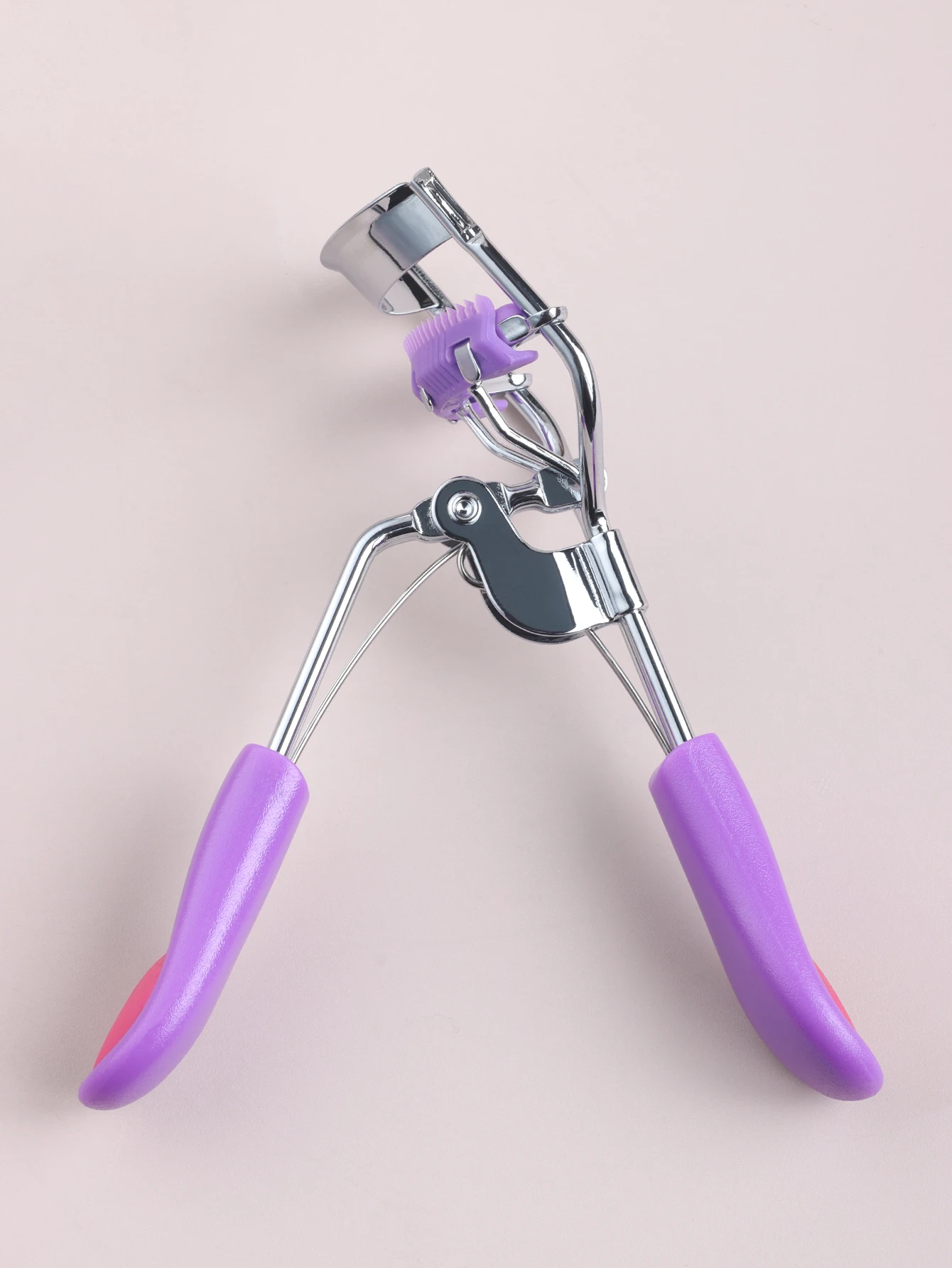 Draagbare Beginner Curling Langdurige Styling Riem Met Haar Kam Siliconen Handvat Wimperkruller Praktische Wimperkruller Breed