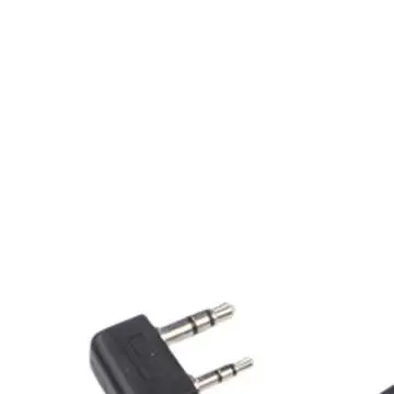 Earbud Microphone 2-pin PTT Headset Tested Quality Control K-type 2-pin Connector Microphone For Clear Audio Generator
