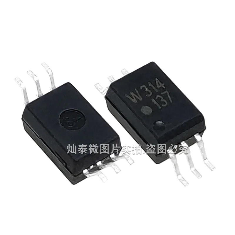 Frete grátis ACPL-W314-500E SOP6 IGBT 10 peças