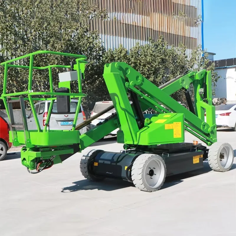 China New Product Fully Self Elevating High-altitude Work Electric Hydraulic Lifting Platform Self Moving Scissor Lift